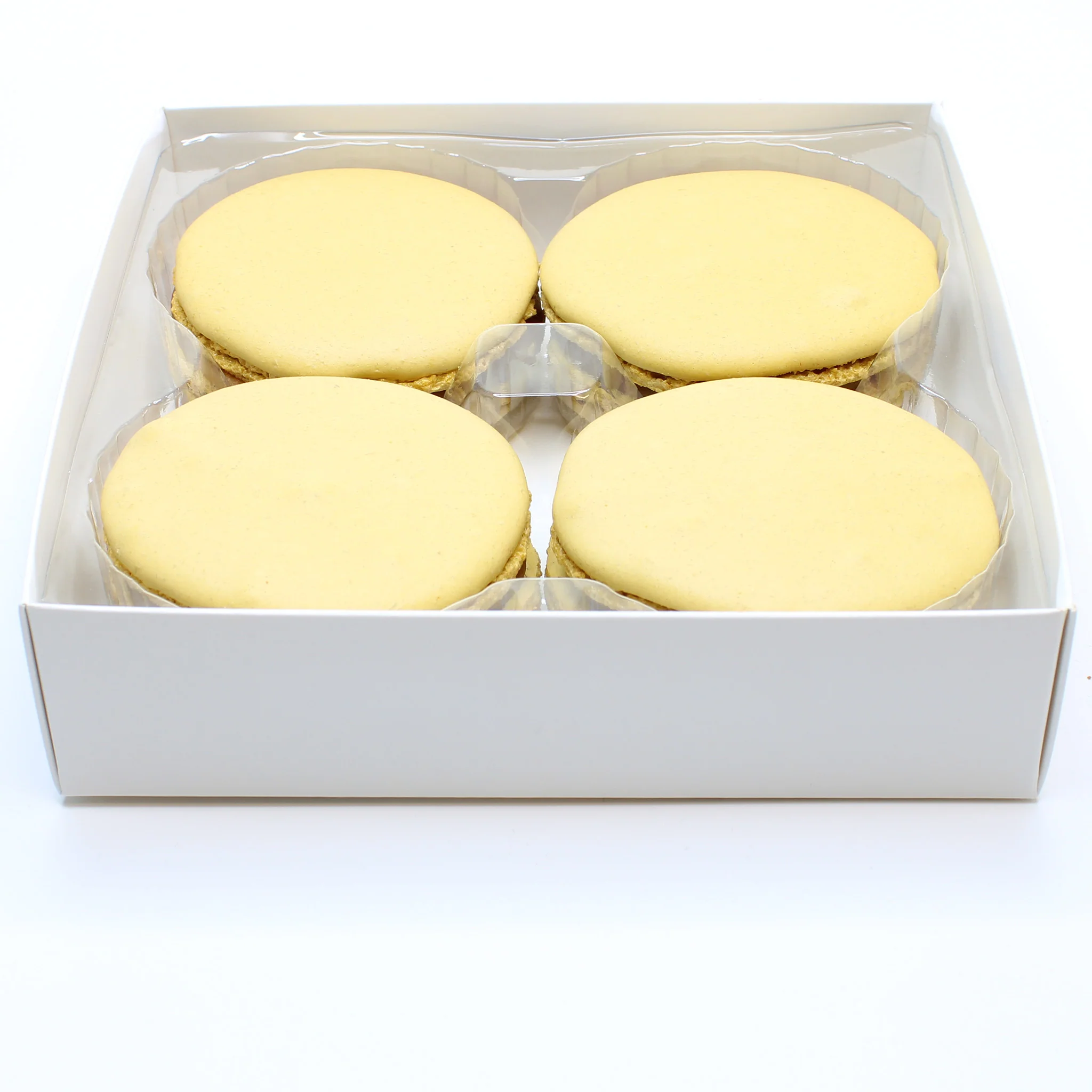 Large Salted Caramel Macarons - Box of 4 - Image 3