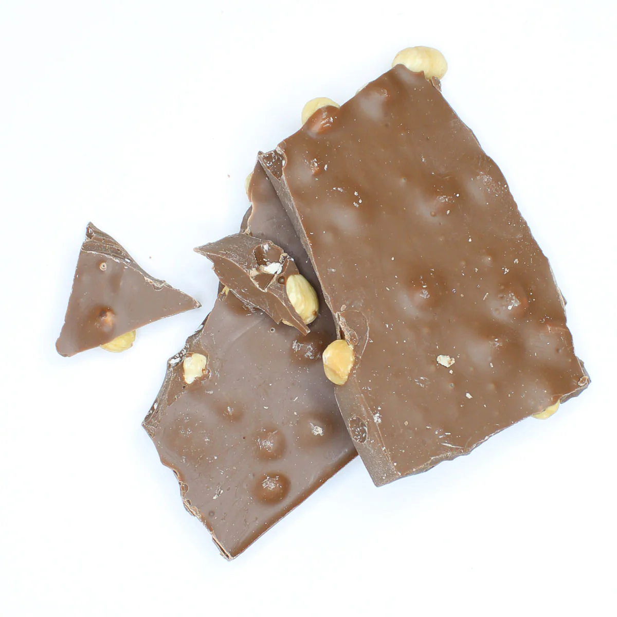Milk Chocolate & Roasted Hazelnut Bark 150g - Image 3