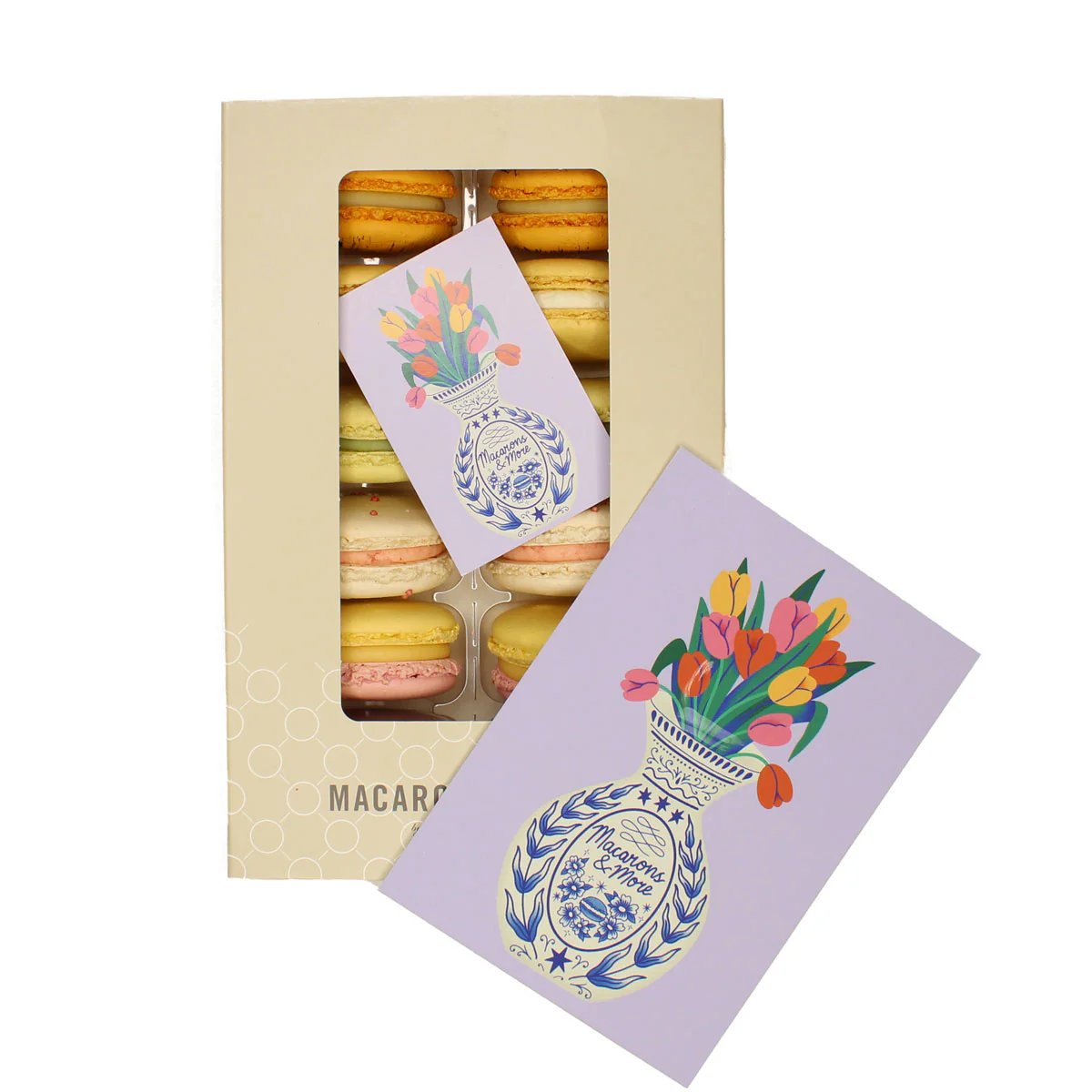 Mother's Day Macaron Selection - Box of 12 - Image 3