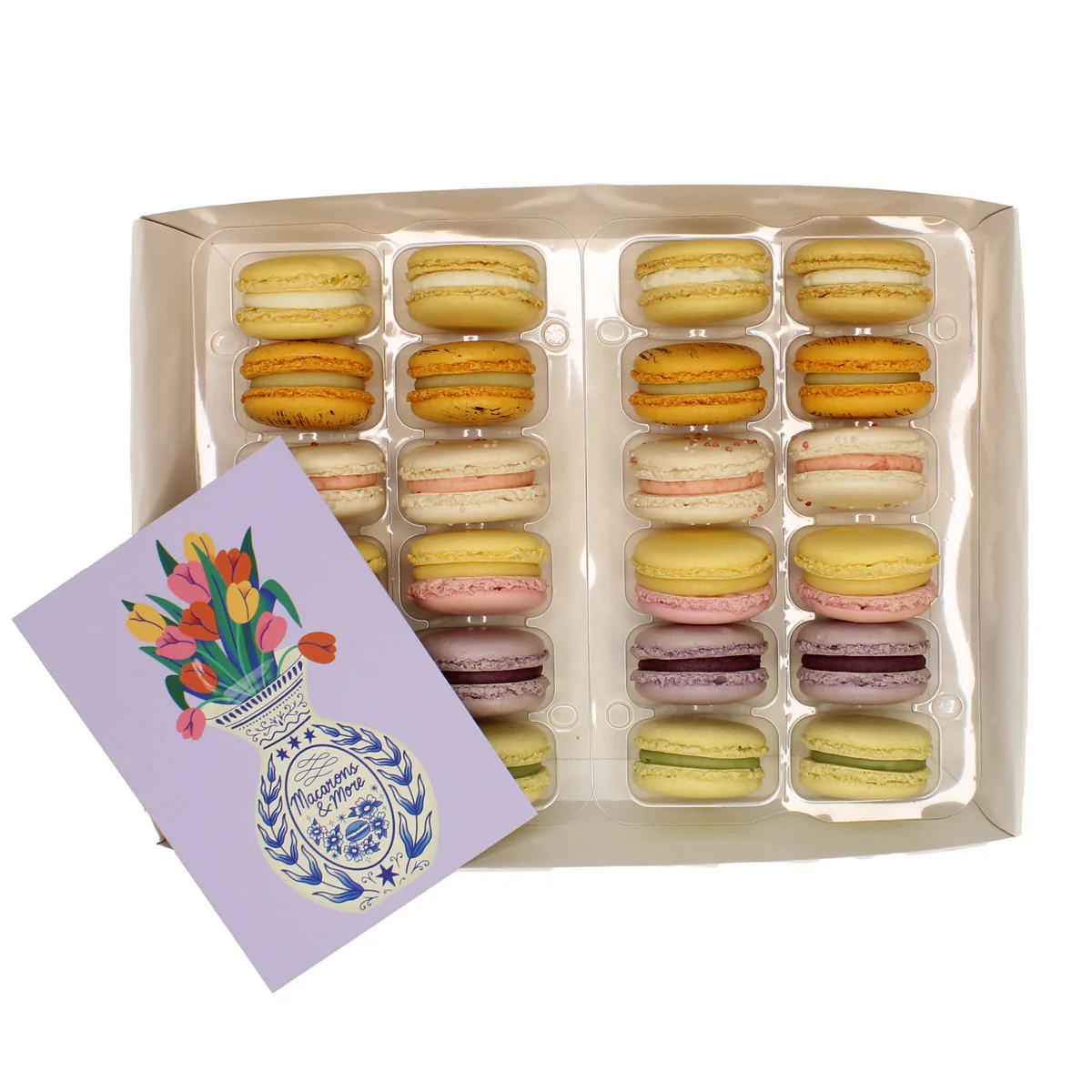 Mother's Day Macaron Selection - Box of 24 - Image 3