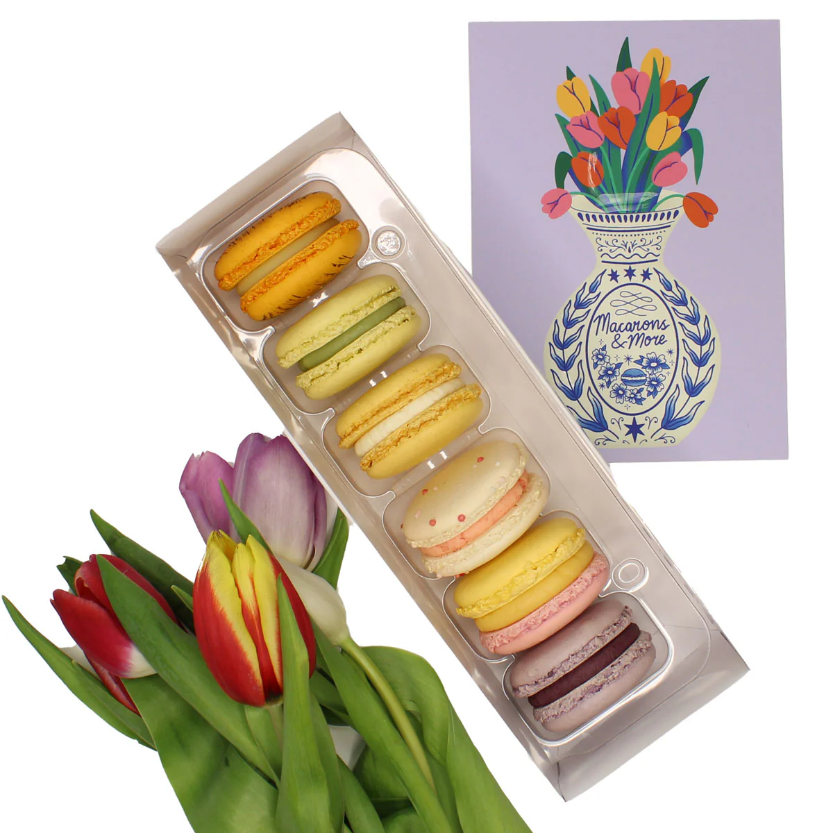 Mother's Day Macaron Selection - Box of 6 - Image 3